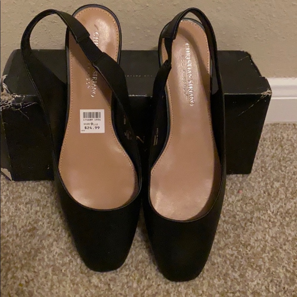 Black Sandal flats